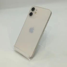 【中古】Apple docomo 【SIMロック解除済み】 iPhone 12 mini 64GB ホワイト MGA63J/A【浜松駅前】保証期間１ヶ月【ランクA】