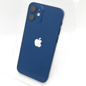 【中古】Apple docomo 【SIMロック解除済み】 iPhone 12 mini 256GB ブルー MGDV3J/A【中野】保証期間１ヶ月【ランクB】