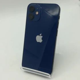 【中古】Apple SoftBank 【SIMロック解除済み】 iPhone 12 mini 128GB ブルー MGDP3J/A【広島】保証期間１ヶ月【ランクA】