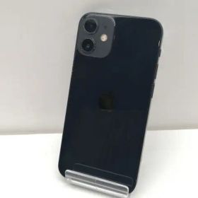 【中古】Apple SoftBank 【SIMロック解除済み】 iPhone 12 mini 128GB ブラック MGDJ3J/A【仙台イービーンズ】保証期間１ヶ月【ランクB】