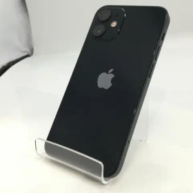 【中古】【赤ロム保証あり】Apple SoftBank 【SIMロック解除済み】 iPhone 12 mini 128GB ブラック MGDJ3J/A【浜松駅前】保証期間１ヶ月
