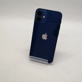 【中古】Apple docomo 【SIMロック解除済み】 iPhone 12 mini 128GB ブルー MGDP3J/A【大須アメ横】保証期間１ヶ月【ランクB】