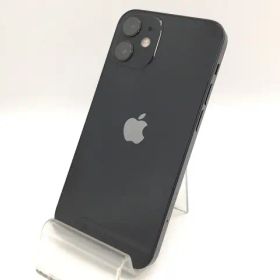 【中古】Apple docomo 【SIMロック解除済み】 iPhone 12 mini 128GB ブラック MGDJ3J/A【秋葉4号】保証期間１ヶ月【ランクC】