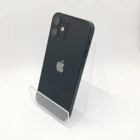 【中古】Apple SoftBank 【SIMロック解除済み】 iPhone 12 mini 64GB ブラック MGA03J/A【三宮駅前】保証期間１ヶ月【ランクC】