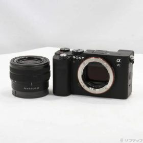 〔中古品〕 α7C ズームレンズキット ブラック ILCE-7CL B【262】