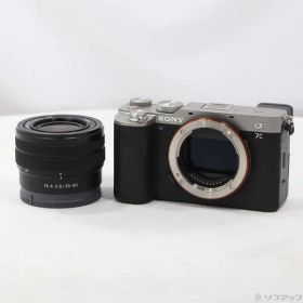 〔中古品〕 α7C ズームレンズキット シルバー ILCE-7CL S【349】