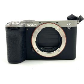 【全額返金保証】【最速発送】Sony デジタル一眼 α7C II ILCE-7CM2 ボディ シルバー 美品 動作確認済 シャッター2653回