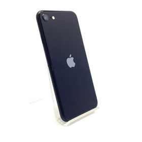 アップル(Apple)の【全額返金保証】【最速発送】Apple iPhone iPhone SE（第3世代） 64GB ミッドナイト Softbank SIMフリー 動作確認済(スマートフォン本体)