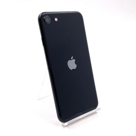 アップル(Apple)の【全額返金保証】【最速発送】Apple iPhone iPhone SE（第3世代） 128GB ミッドナイト Softbank 動作確認済(スマートフォン本体)