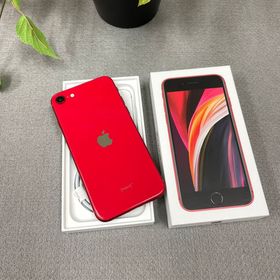 新品同様 iPhone SE(第２世代)レッド 64GB 国内版 SIMフリー送料無料