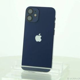 〔中古品〕 iPhone12 mini 64GB ブルー MGAP3J／A SIMフリー【196】
