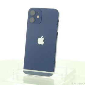 〔中古品〕 iPhone12 mini 64GB ブルー MGAP3J／A SIMフリー【344】