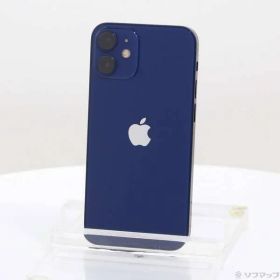 〔中古品〕 iPhone12 mini 64GB ブルー MGAP3J／A SIMフリー【349】