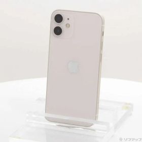 〔中古品〕 iPhone12 mini 64GB ホワイト MGA63J／A SIMフリー【258】