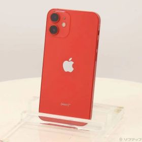 〔中古品〕 iPhone12 mini 64GB プロダクトレッド MGAE3J／A SIMフリー【269】