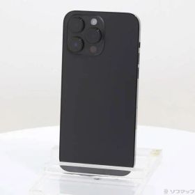 〔中古品〕 iPhone14 Pro Max 128GB スペースブラック MQ963J／A SIMフリー【258】