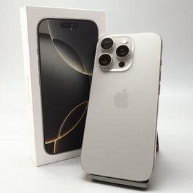 Apple iPhone16 Pro 256GB ナチュラルチタニウム A3292 3N746J/A バッテリ100% ■SIMフリー★Joshin8963【1円開始・送料無料】