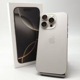 Apple iPhone16 Pro 256GB ナチュラルチタニウム A3292 3N746J/A バッテリ100% ■SIMフリー★Joshin8913【1円開始・送料無料】