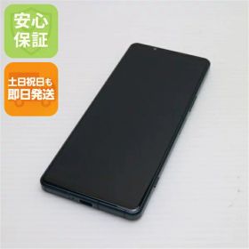 【中古】超美品 SOG09 Xperia 5 IV グリーン AU スマホ SONY 安心保証 即日発送 土日祝発送OK