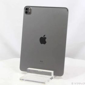 〔中古品〕 iPad Pro 11インチ 第2世代 128GB スペースグレイ MY232J／A Wi-Fi【352】