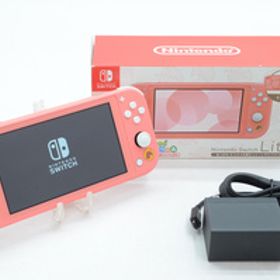 [中古][ソフト欠品]Nintendo Switch Lite あつまれ どうぶつの森セット ～しずえアロハ柄～ HDH-S-PBZGB[ソフト欠品]