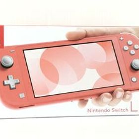 K21-924-049【中古/送料無料】Nintendo Switch Lite (ニンテンドースイッチ ライト) MOD.HDH-001 HDH-S-PAZAA コーラル ※初期化済/動作OK