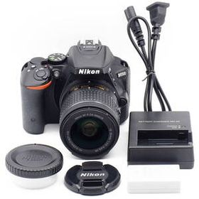 Nikon D5500 BLACK AF-P DX NIKKOR 18-55mm f/3.5-5.6G VR APS-C 2416万画素 デジタル一眼レフ 撮影テスト確認済 コンディション良好