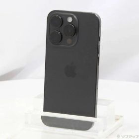 〔中古品〕 iPhone15 Pro 256GB ブラックチタニウム MTUC3J／A SIMフリー【371】
