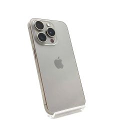 iPhone 15 Pro 256GB ナチュラルチタニウム SIMフリー 白ロム 動作確認済 87%【全額返金保証】【最速発送】