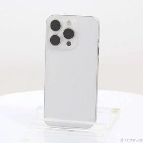 〔中古品〕 iPhone15 Pro 512GB ホワイトチタニウム MTUJ3J／A SIMフリー【352】