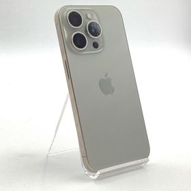iPhone 15 Pro 512GB ナチュラルチタニウム SIMフリー 白ロム 美品 動作確認済 87%【全額返金保証】【最速発送】