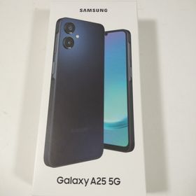 サムスン(SAMSUNG)のSAMSUNG Galaxy A25 5G SM-A253Z YM ブラック(スマートフォン本体)