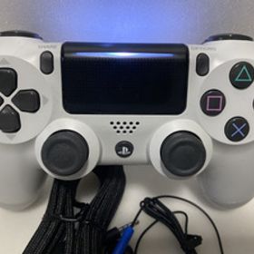 【送料無料】PS4 純正コントローラ/デュアルショック４ ★グレイシャーホワイト★DUALSHOCK４③