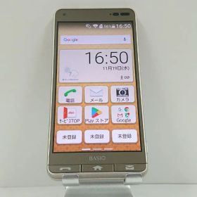 BASIO3 KYV43 au ゴールド 送料無料 本体 c15590