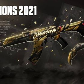 激レア‼️champion2021ナイフ、ヴァンダル、その他人気武器！ファーストオーナー品 | VALORANT(ヴァロラント)のアカウントデータ、RMTの販売・買取一覧