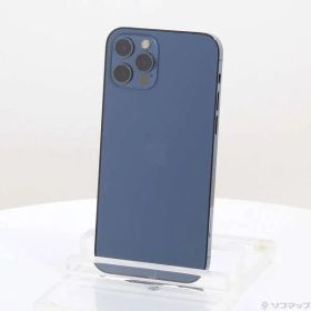 〔中古品〕 iPhone12 Pro 512GB パシフィックブルー MGMJ3J／A SIMフリー【344】