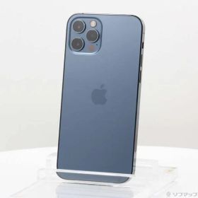 〔中古品〕 iPhone12 Pro 128GB パシフィックブルー MGM83J／A SIMフリー【297】