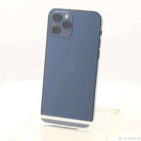 〔中古品〕 iPhone12 Pro 256GB パシフィックブルー MGMD3J／A SIMフリー【262】
