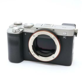 【中古】 《良品》 SONY α7C ボディ ILCE-7C シルバー 【ホットシューバネマウント接点SDスロット部品交換/各部点検済】 [ デジタルカメラ ]