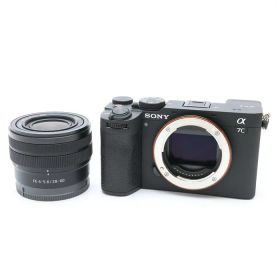 【中古】 《美品》 SONY α7C II ズームレンズキット ILCE-7CM2L B ブラック 【SDスロット部品交換/各部点検済】 [ デジタルカメラ ]
