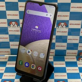 【中古】Galaxy A32 5G 64GB オーサムブラック SCG08 SIMロック解除済 au ジャン