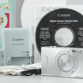 【中古】Canon キヤノン IXY 3 シルバー コンパクトデジタルカメラ 元箱付き