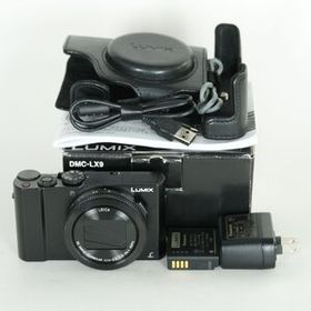 [美品] Panasonic LUMIX DMC-LX9-K ブラック | コンパクトデジタルカメラ