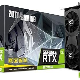 【中古】ZOTAC GAMING GeForce RTX 2070 SUPER Twin Fan グラフィックスボード VD7003 ZT-T20710F-10P