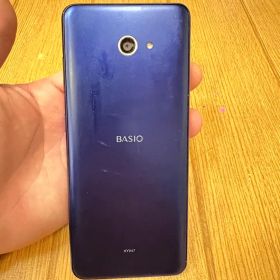 BASIO KYV47 パープル スマートフォン au版SIMロック解