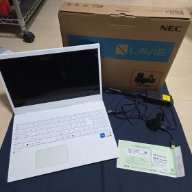 展示品 NEC LAVIE N15 PC-N155EJAW パールホワイト