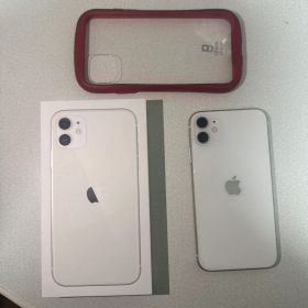 Apple iPhone 11 ホワイト 本体 ケース、箱付き