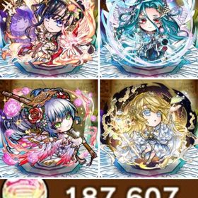 初期 石187,600個 シヨウチヨウ(止揚の蝶),ムオン(此の先),ツラミ(払暁),ましろ | コトダマンのアカウントデータ、RMTの販売・買取一覧