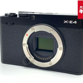 【中古】 【並品】 フジフイルム X-E4 ボディ ブラック 【ミラーレス一眼】 【6ヶ月保証】