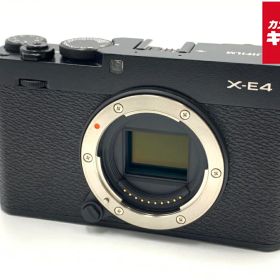 【中古】 【並品】 フジフイルム X-E4 ボディ ブラック 【ミラーレス一眼】 【6ヶ月保証】